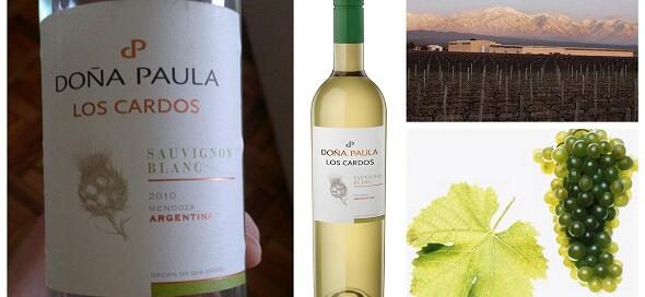 Los Cardos Sauvignon Blanc 2010 y Desierto Pampa Malbec 2006