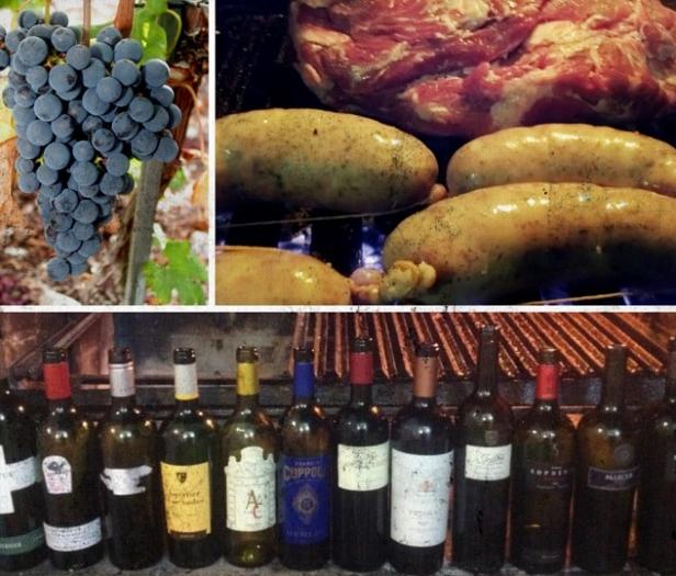 Catando Merlot a Ciegas con Amigos (y Lomitos)