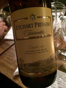 Etchart Privado Torrontés