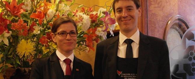 Paz Levinson y Martín Bruno compiten por el título de Mejor Sommelier de las Américas