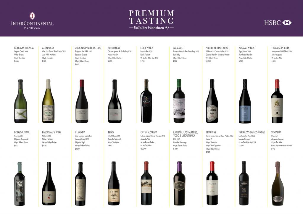 Los Vinos del Premium Tasting 2017