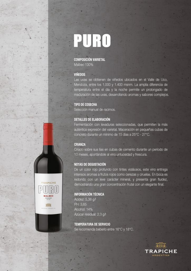 Trapiche Puro e Impuro