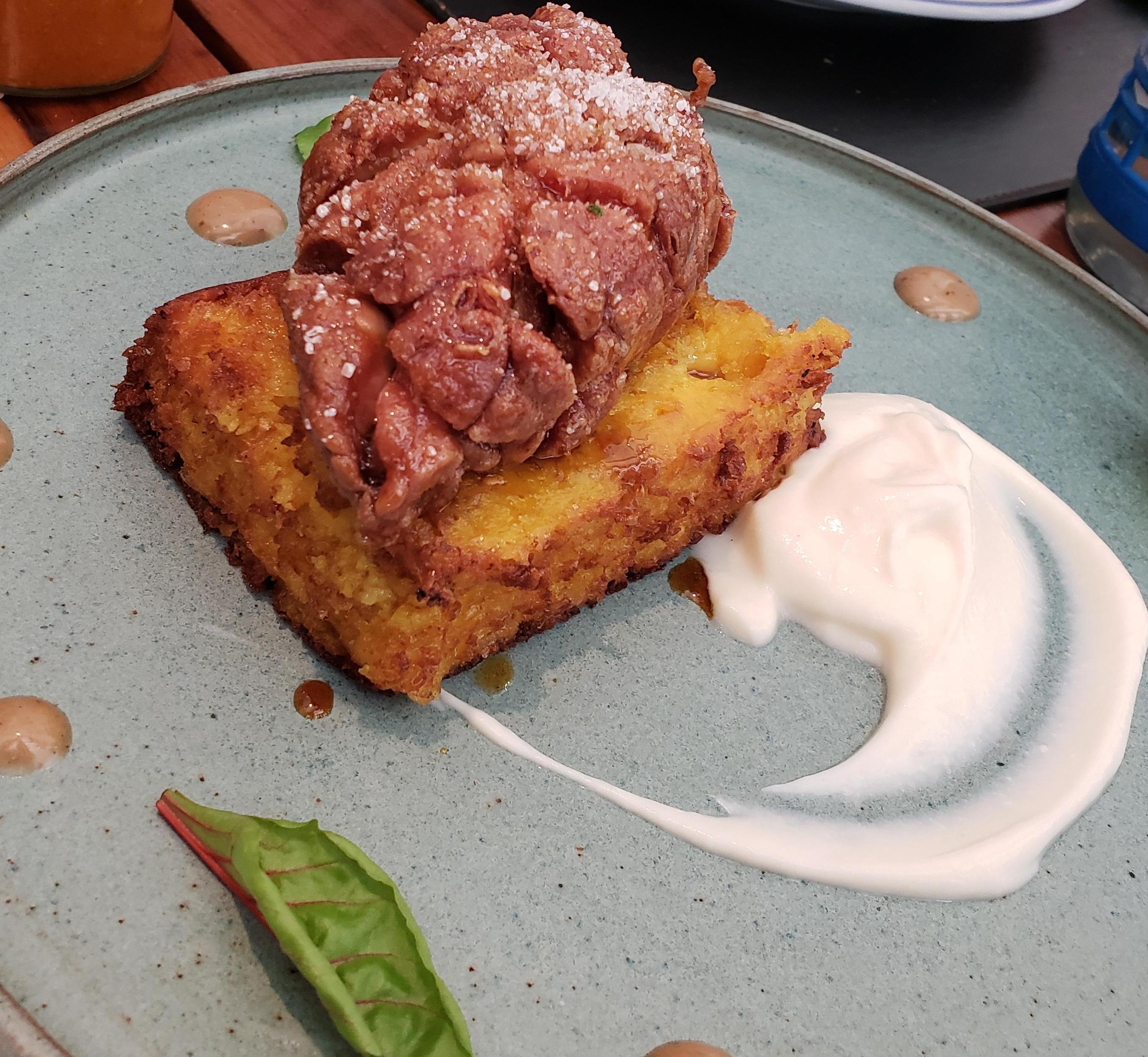 Mollejas de Corazón con el Casa Boher Gran Chardonnay