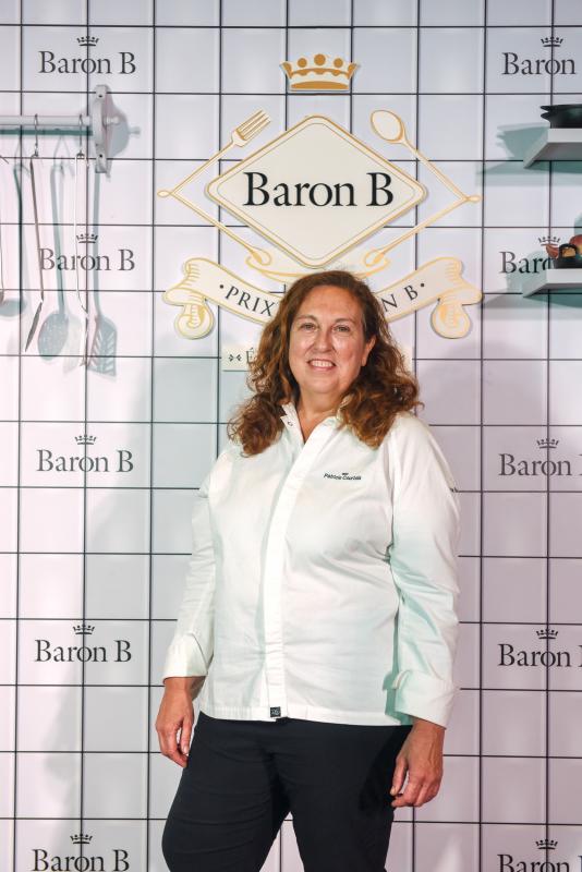 Patricia Courtois en lanzamiento de la 2da Edición del Prix de Baron B - Édition Cuisine
