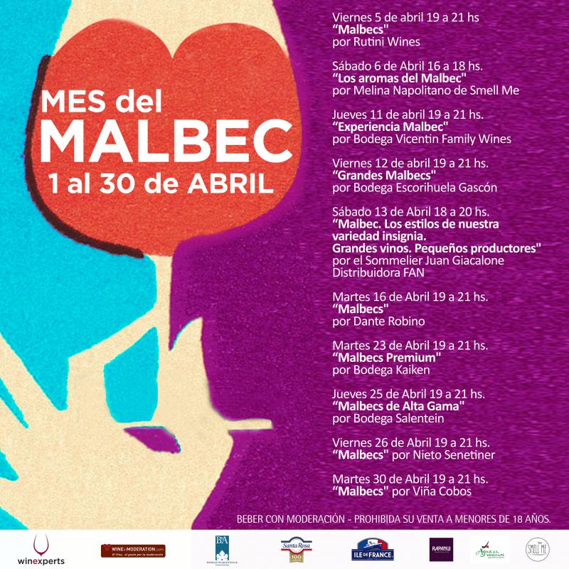 Abril, el mes del Malbec