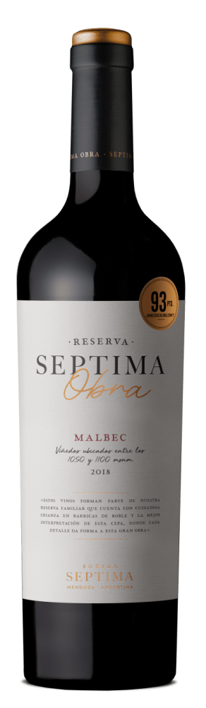 La línea de vinos Reserva de Bodega Séptima, Séptima Obra, renueva su imagen para todos los países.