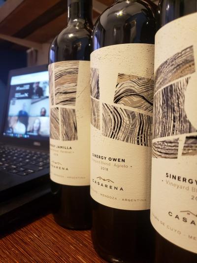 Casarena Bodega y Viñedos presentó vía Zoom sus Sinergy Vineyard Blend (1)