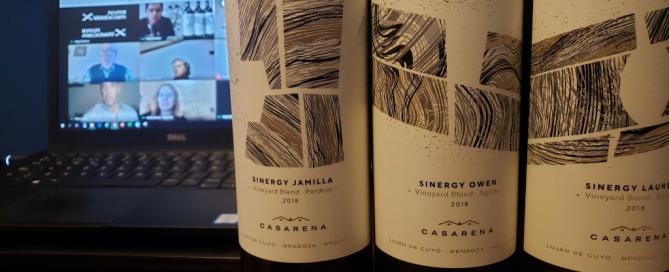 Casarena Bodega y Viñedos presentó vía Zoom sus Sinergy Vineyard Blend