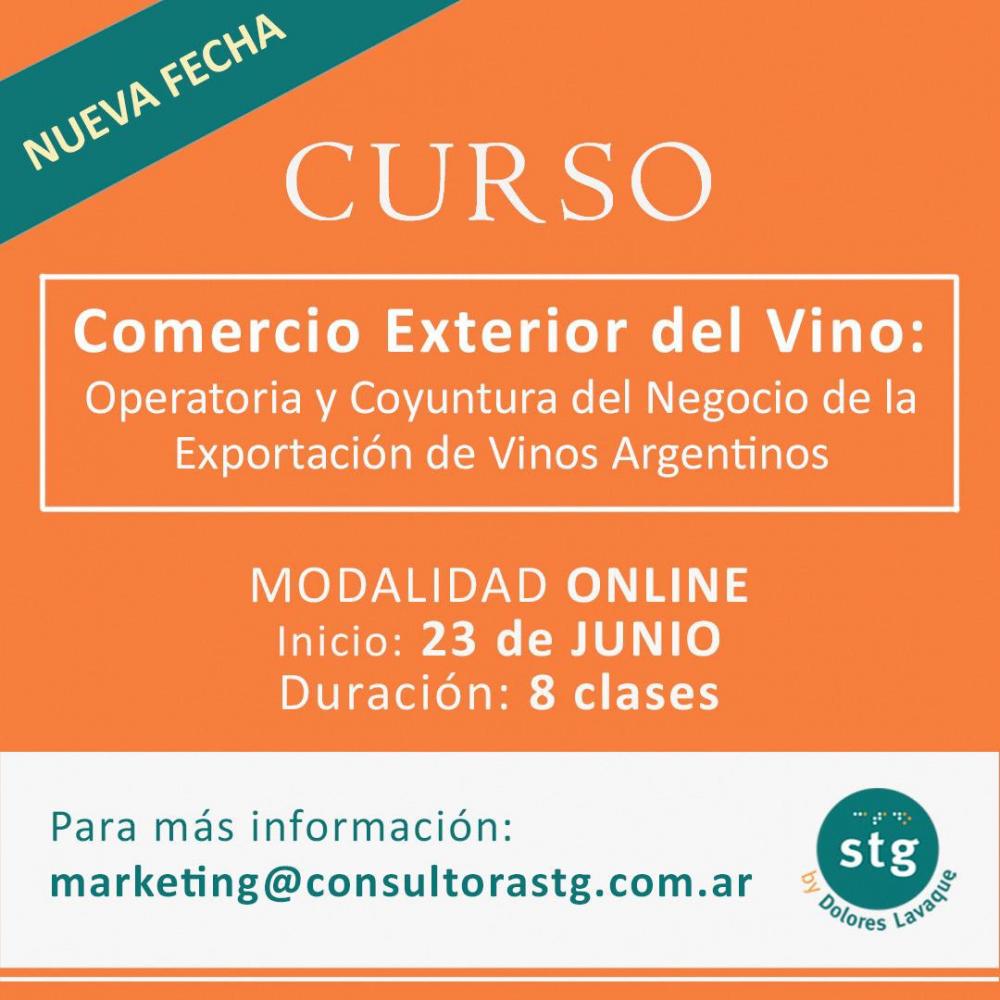 Cursos Desafíos del Vino 2020 - Comercio Exterior del Vino