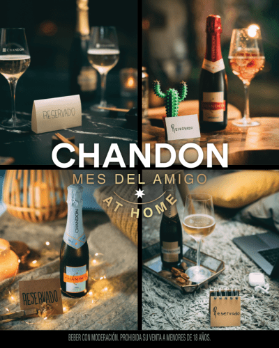 Propuestas de Chandon para Celebrar el Día del Amigo en Casa