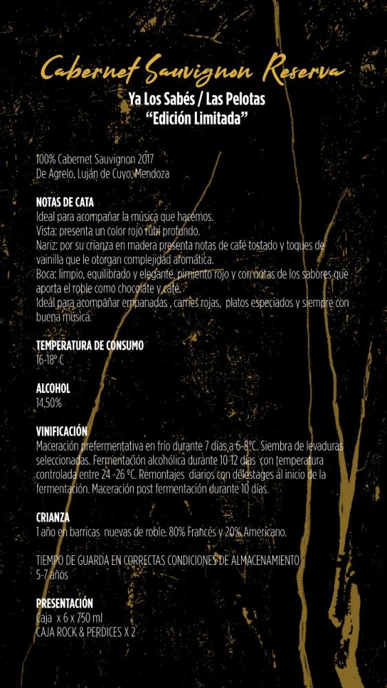 Ya lo Sabés Cabernet Sauvignon