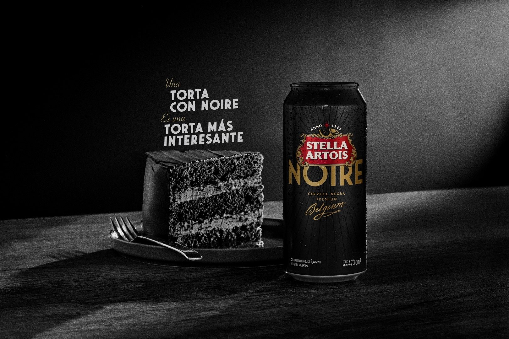 Stella Artois Noire presenta su nueva lata - Todo es más interesante en blanco y Noire