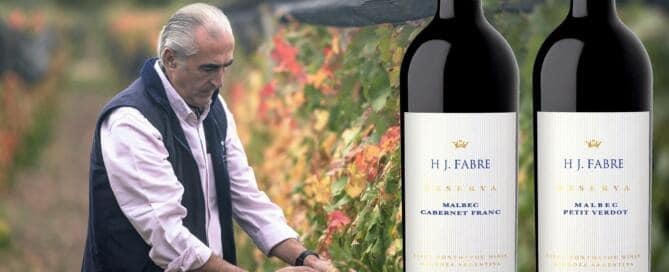 H J. Fabre Reserva Malbec Petit Verdot y H J. Fabre Reserva Malbec Cabernet Franc