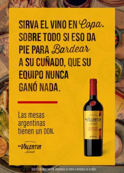 Toda mesa argentina tiene un Don - La nueva campaña de Don Valentín Lacrado (1)