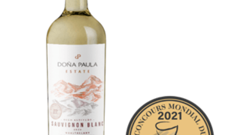 Doña Paula Estate Sauvignon Blanc Medalla de Oro en el Concours Mondial Du Sauvignon 2021 1 Doña Paula Estate Sauvignon Blanc es el único vino de la Argentina distinguido con Medalla de Oro en el Concours Mondial Du Sauvignon 2021