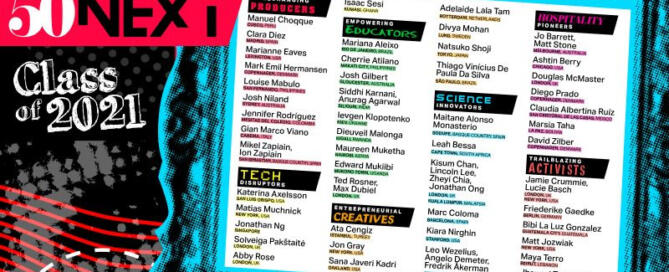 The World's 50 Best Restaurants presenta la primera edición de 50 NEXT