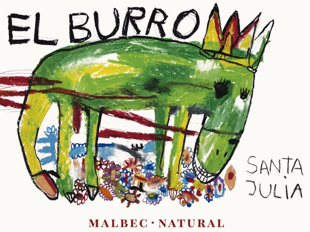 Bodega Santa Julia presenta la nueva cosecha de sus vinos naturales: El Burro y La Oveja 2021 2 El Burro 2021 - Malbec Natural