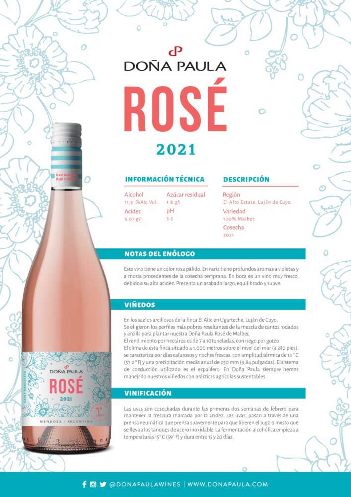 Doña Paula Rosé 2021