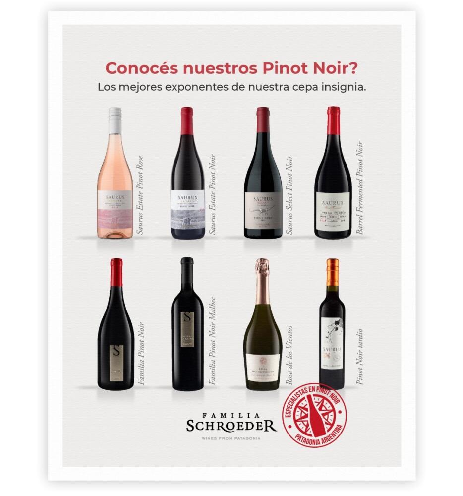 Para el Día del Pinot Noir, Familia Schroeder homenajea a su cepa insignia con un Estuche de Edición Limitada 2 Los Pinot Noir de Familia Schroeder