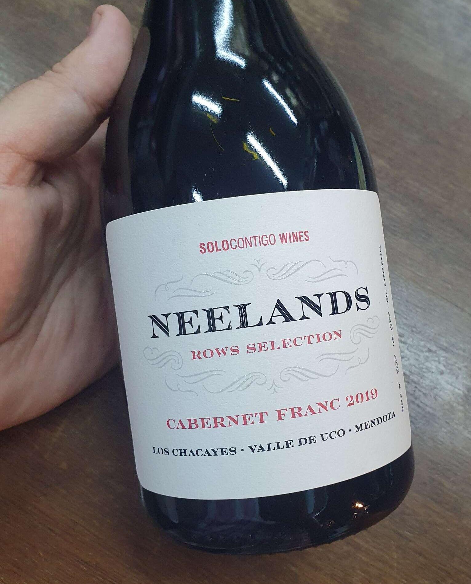 Un sorprendente Cabernet Franc se suma a la línea Neelands Rows Selections de Solo Contigo Wines 1 Neelands Rows Selections Cabernet Franc 2019