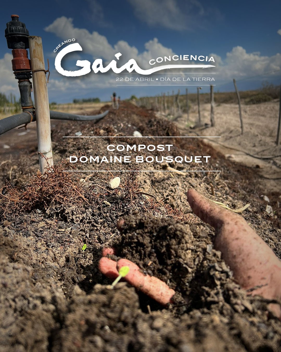 Compost en Domaine Bousquet